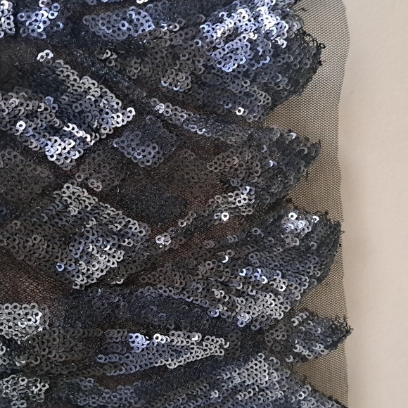 BCBGMAXAZRIA 'Samara' Sequin Lace Sheath Dress 12 - Picture 8 of 13